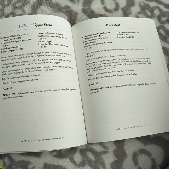 Erin Chase $5 dinner mom cookbook book low cost budget cooking recipes - Picture 5 of 6